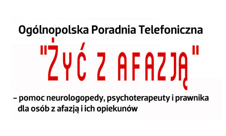 Poradnia dla osób z afazją i ich opiekunów