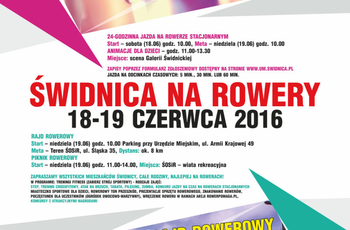 Świdnica na Rowery 2016
