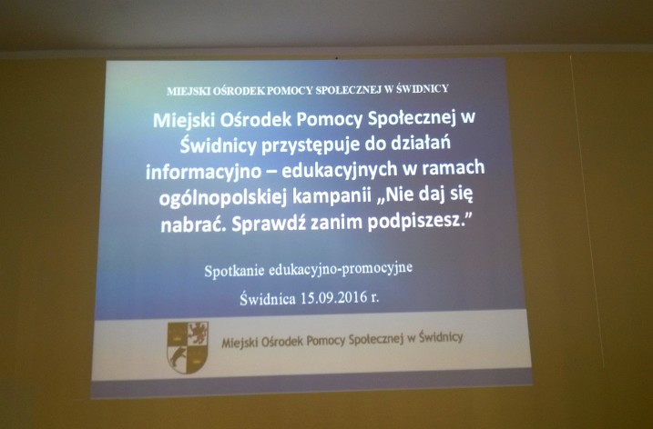 Kampania „Nie daj się nabrać. Sprawdź zanim podpiszesz.”