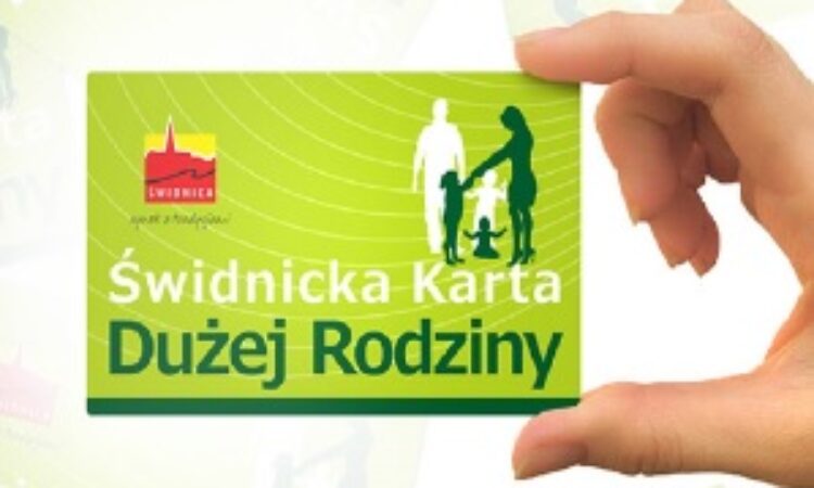 Świdnicka Karta Dużej Rodziny