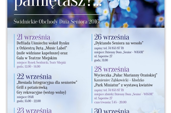 Dni Seniora 2016 w Świdnicy