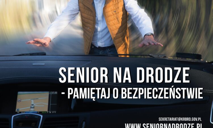 Senior na drodze – pamiętaj o bezpieczeństwie