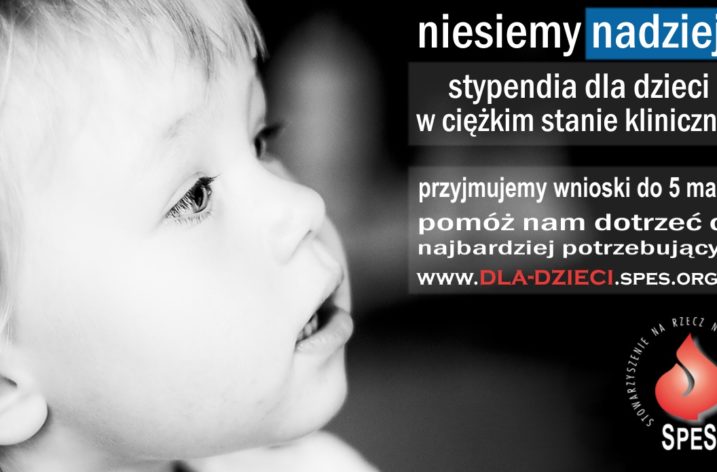 Stypendia dla dzieci w ciężkim stanie klinicznym – rekrutacja