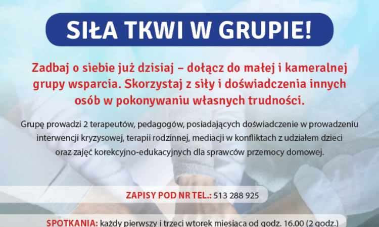 Grupa wsparcia dla osób doświadczających przemocy