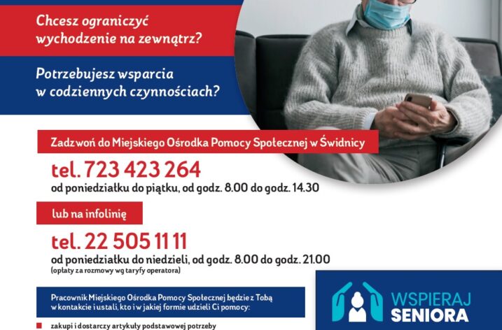 Świdnica wspiera seniorów