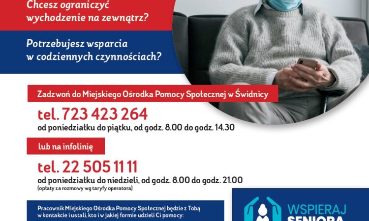 Świdnica wspiera seniorów