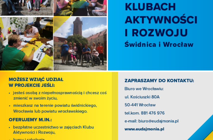 Klub Aktywności i Rozwoju w Świdnicy