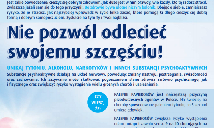 Nie pozwól odlecieć swojemu szczęściu!