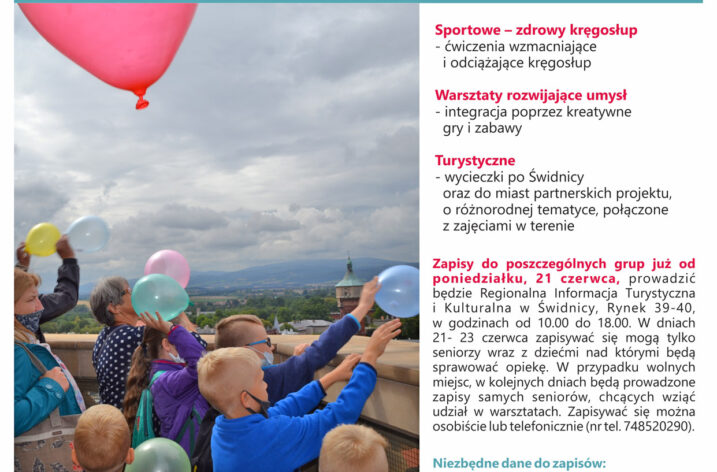 Warsztaty dla seniorów wraz z dziećmi 7-14 lat