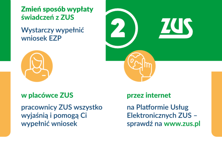 ZUS – kampania informacyjna dot. kont bankowych
