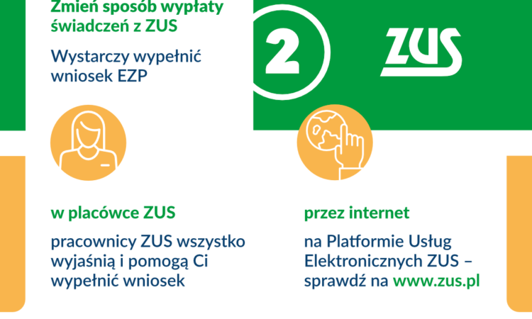 ZUS – kampania informacyjna dot. kont bankowych