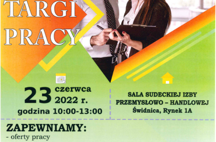 Targi pracy / ярмарки вакансій – 23.06.2022
