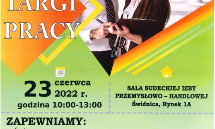 Targi pracy / ярмарки вакансій – 23.06.2022